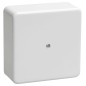 Коробка распаячная ОП КМ 75х75х28 бел. IEK UKO10-075-075-028-K01-E
