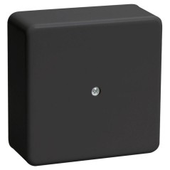 Коробка распаячная ОП 75х75х28 (6 клемм 6кв.мм) черн. IEK UKO10-075-075-028-K02