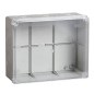 Коробка распаячная ОП 240х195х90 IP44 КМ41275 прозр. крыш. IEK UKO10-240-195-090-K51-44