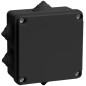 Коробка распаячная КМ41233 100х100х50мм IP44 6 вводов черн. IEK UKO11-100-100-050-K02-44 Коробка распаячная КМ41233 100х100х50мм IP44 6 вводов черн. IEK UKO11-100-100-050-K02-44