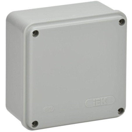 Коробка распаячная ОП 100х100х50 IP44 КМ41259 сер. IEK UKO11-100-100-050-K41-44S