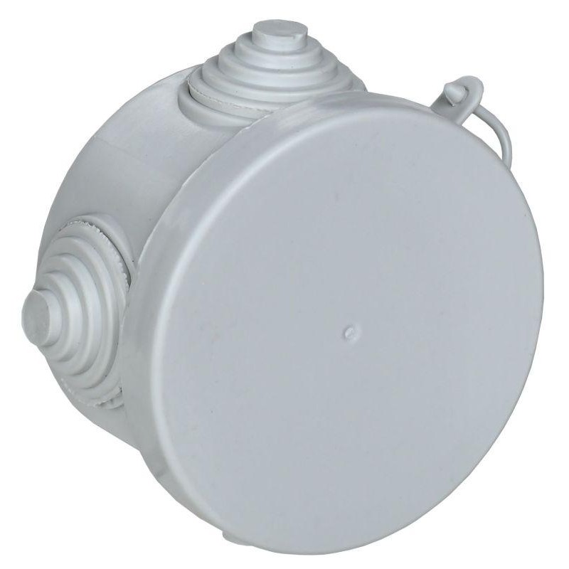 Коробка распаячная КМ ОП d65х40мм IP54 4 вв (7035) GENERICA UKO21-065-040-000-K03-54 Коробка распаячная КМ ОП d65х40мм IP54 4 вв (7035) GENERICA UKO21-065-040-000-K03-54
