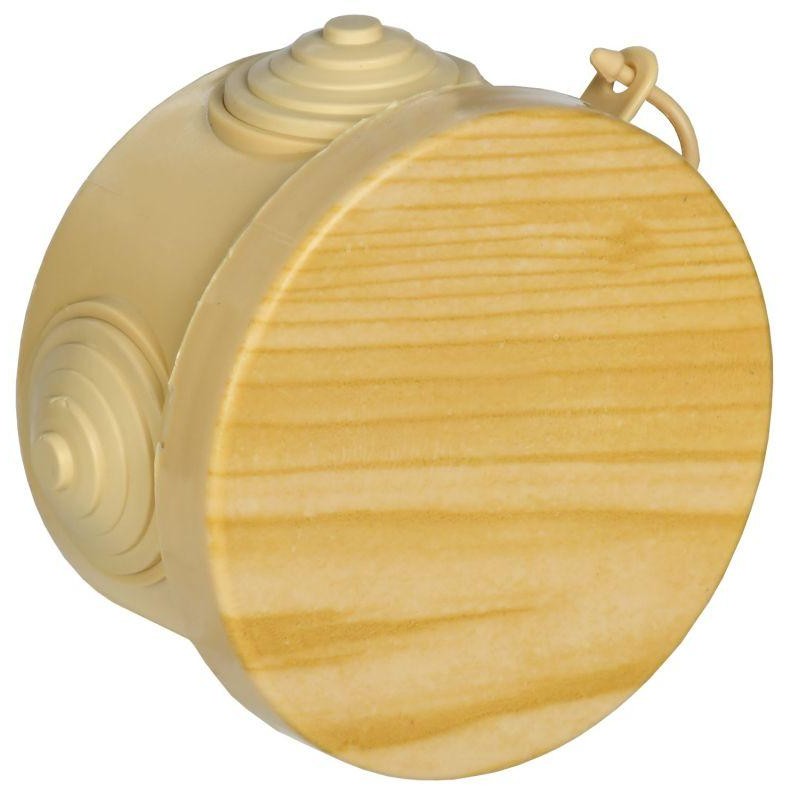 Коробка распаячная ОП КМ d65х40 IP54 4 ввода сосна IEK UKO21-065-040-000-K34-54 Коробка распаячная ОП КМ d65х40 IP54 4 ввода сосна IEK UKO21-065-040-000-K34-54