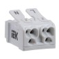 Клемма пружинная соединительная КСП2-L+N IEK UKZ-B06-2P-F0-E0-10 Клемма пружинная соединительная КСП2-L+N IEK UKZ-B06-2P-F0-E0-10