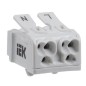 Клемма пружинная соединительная КСПн2-L+N IEK UKZ-B06-2P-F1-E0-10 Клемма пружинная соединительная КСПн2-L+N IEK UKZ-B06-2P-F1-E0-10