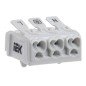 Клемма пружинная соединительная КСПн3-L+N+PE IEK UKZ-B06-3P-F1-E0-10 Клемма пружинная соединительная КСПн3-L+N+PE IEK UKZ-B06-3P-F1-E0-10