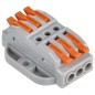 Клемма строительно-монтажная СМК 222-4133P (уп.4шт) IEK UKZ20-4133P-004