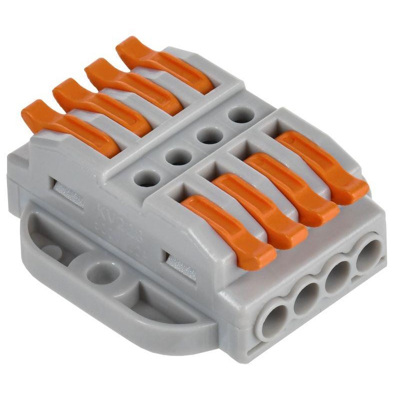Клемма строительно-монтажная СМК 222-4144P (уп.4шт) IEK UKZ20-4144P-004 Клемма строительно-монтажная СМК 222-4144P (уп.4шт) IEK UKZ20-4144P-004