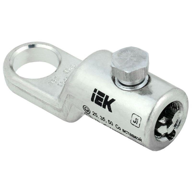 Наконечник болтовой луженый НБЛ 25-95-16/1 35кВ IEK UNB11-025-095-01-35 Наконечник болтовой луженый НБЛ 25-95-16/1 35кВ IEK UNB11-025-095-01-35