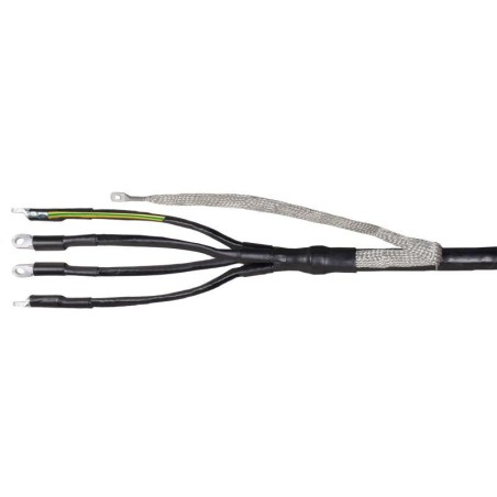 Муфта концевая ПКВ(Н)тпбэ 4х16/25 с болт. наконечн., ППД ПВХ/СПЭ изоляция 1кВ IEK UZM-XLBK1-NVN4-1625SZ