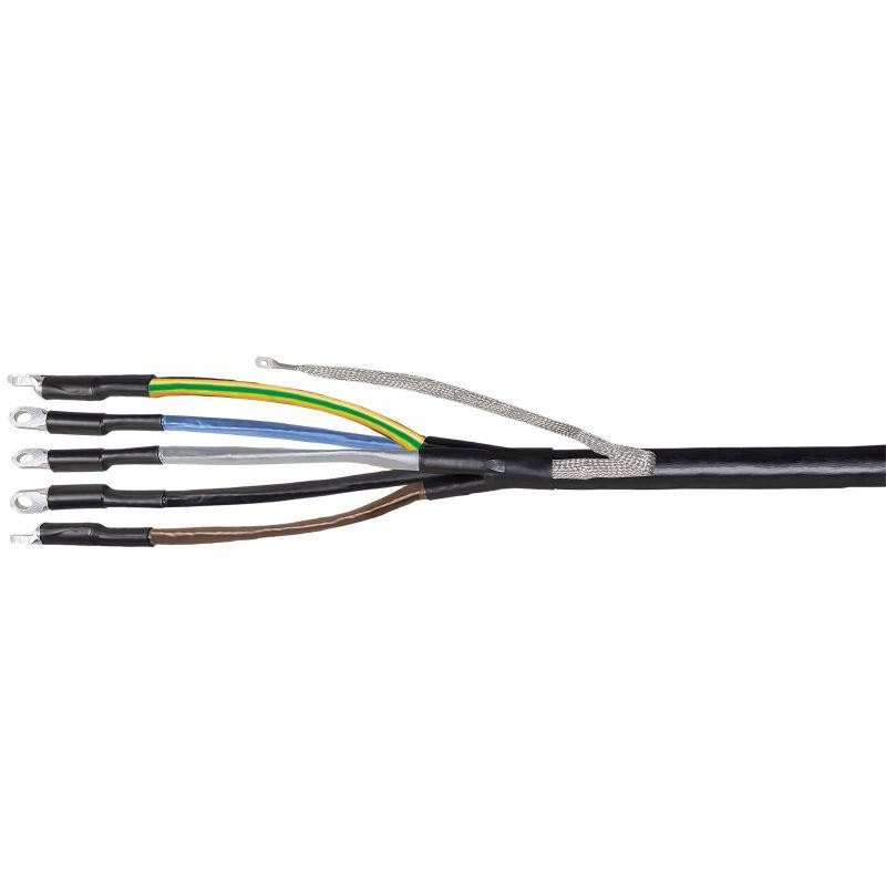 Муфта концевая ПКВтпбэ 5х16/25 с болт. наконечн., пайка ПВХ/СПЭ изоляция 1кВ IEK UZM-XLBK1-VN5-1625SP