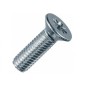 Винт 8х60 с потайной головкой и крестообразным шлицем DIN 965 TDZ EKF wk8x60-TDZ