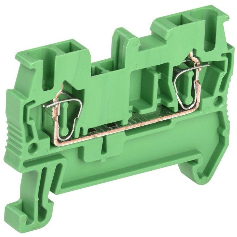 Клемма пружинная КПИ 2в-1.5 17.5А зел. IEK YZN11-001-K06 Клемма пружинная КПИ 2в-1.5 17.5А зел. IEK YZN11-001-K06