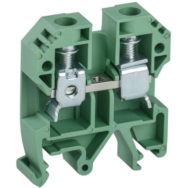 Клемма винтовая КВИ-10кв.мм зел. IEK YZN30-010-K06 Клемма винтовая КВИ-10кв.мм зел. IEK YZN30-010-K06