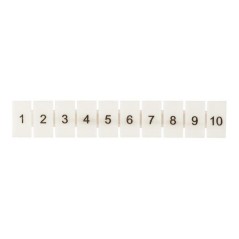 Маркеры для JXB-ST 2.5 с нумерацией 1-10 (уп.100шт) PROxima EKF zb-st-2.5-1-10