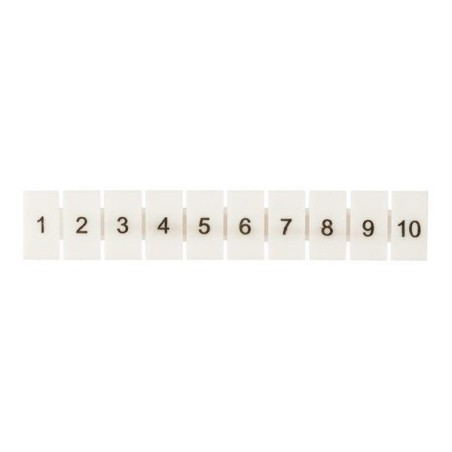 Маркеры для JXB-ST 2.5 с нумерацией 1-10 (уп.100шт) PROxima EKF zb-st-2.5-1-10