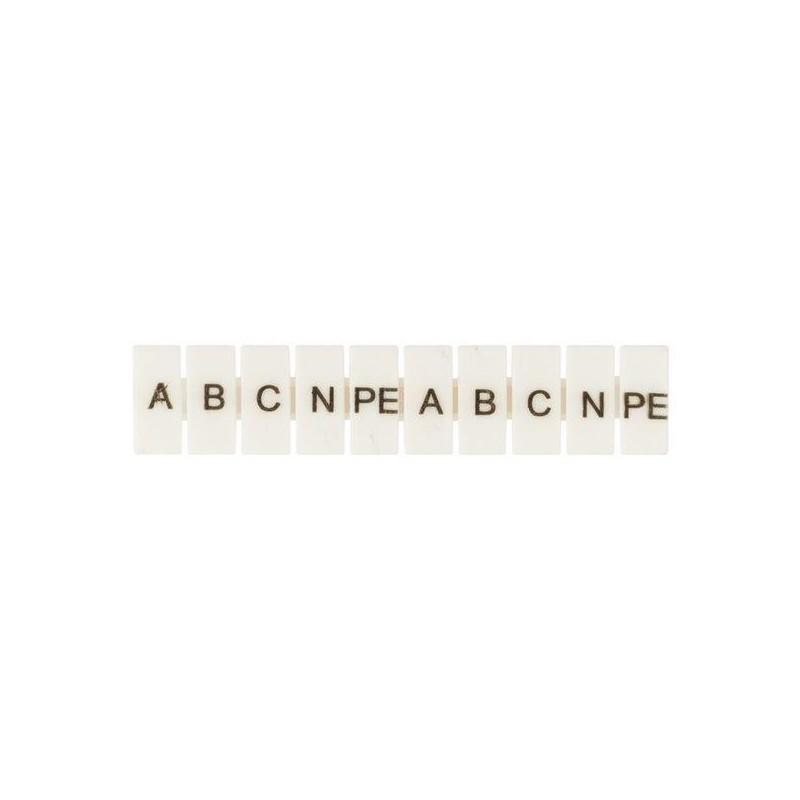 Маркеры для JXB-ST 4 с символами "A. B. C. N. PE" (уп.100шт) PROxima EKF zb-st-4-A-PE Маркеры для JXB-ST 4 с символами "A. B. C. N. PE" (уп.100шт) PROxima EKF zb-st-4-A-PE