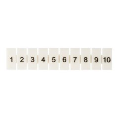 Маркеры для JXB-ST 6 с нумерацией 1-10 (уп.100шт) PROxima EKF zb-st-6-1-10