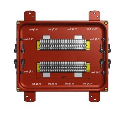 Коробка КС-30 УХЛ1.5 IP65 метал. заглушки ГОФРОМАТИК/ЗЭТАРУС zeta30355