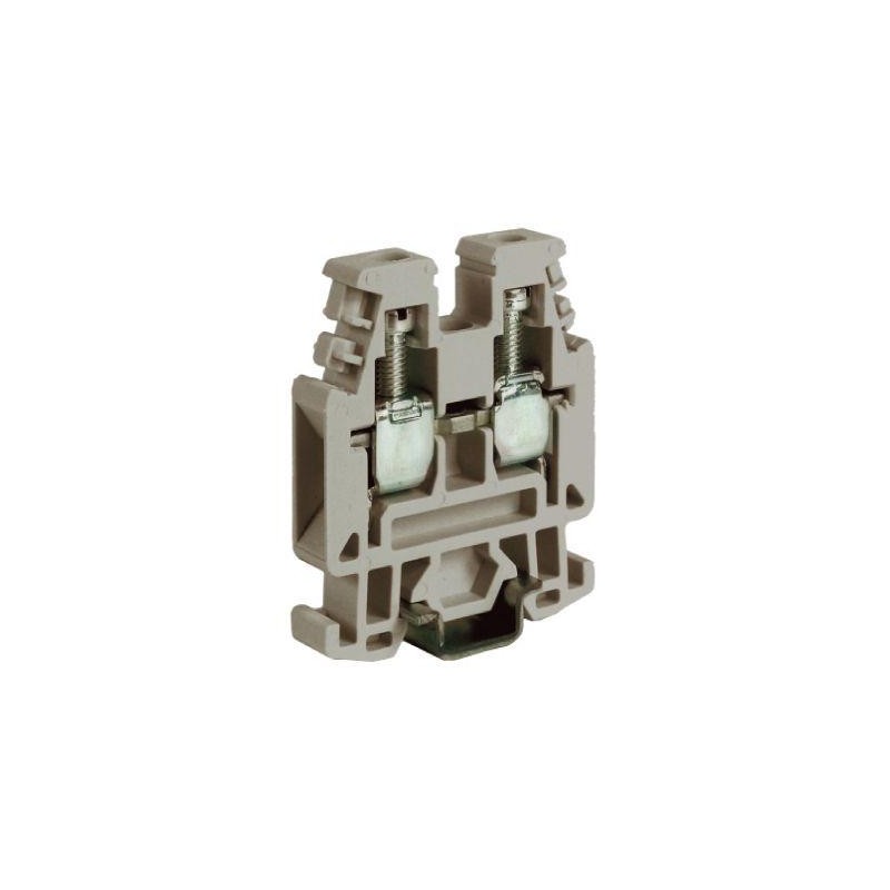 Зажим проходной RP.4/6GR 4кв.мм сер. DKC ZRP300GR