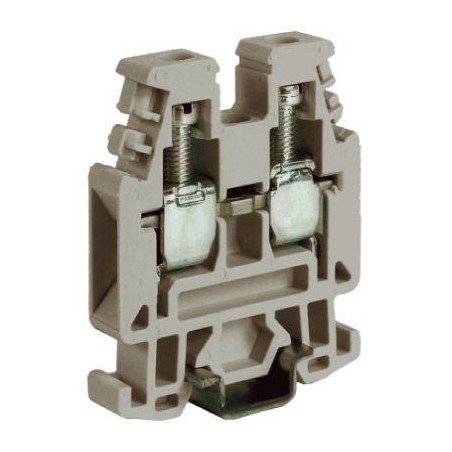 Зажим проходной RP.4/6GR 4кв.мм сер. DKC ZRP300GR