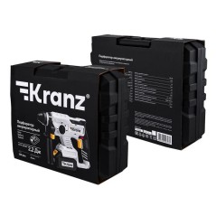 Перфоратор аккумуляторный SDS-plus 2.2Дж 1х4Ач в кейсе Kranz KR-PT-120