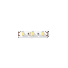 Лента светодиодная стандарт 5630 60LED/м 12Вт/м 12В IP20 со скотчем 3М тепл. бел. (уп.5м) SWG Standard 00-00009714