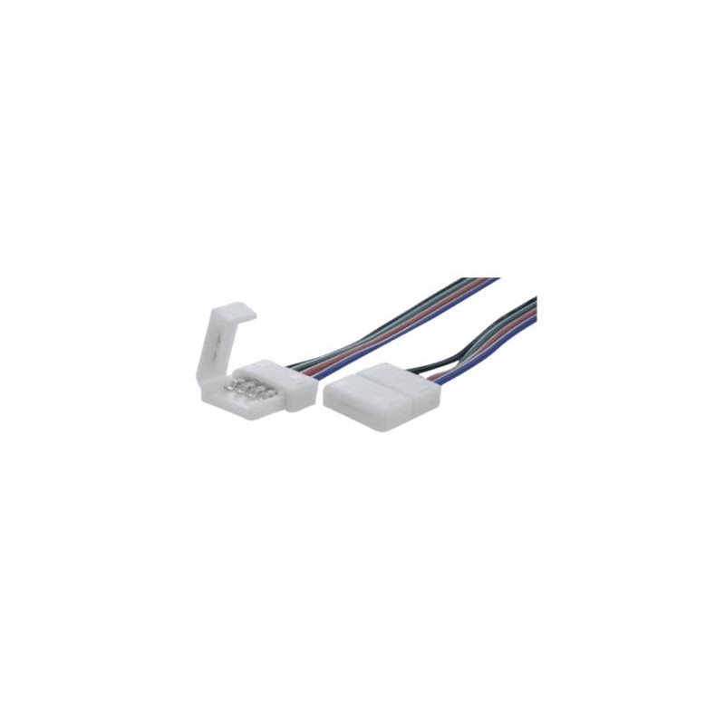 Коннектор для ленты RGB с проводом одинарн. 4pin-10mm30mm-1 SWG Standard 00000000171