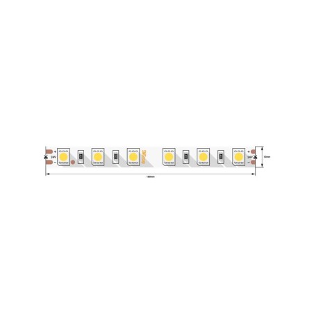Лента светодиодная стандарт 5050 60LED/м 14.4Вт/м нейтр. бел. 24В IP20 со скотчем 3М (уп.5м) SWG Standard 00-00009272