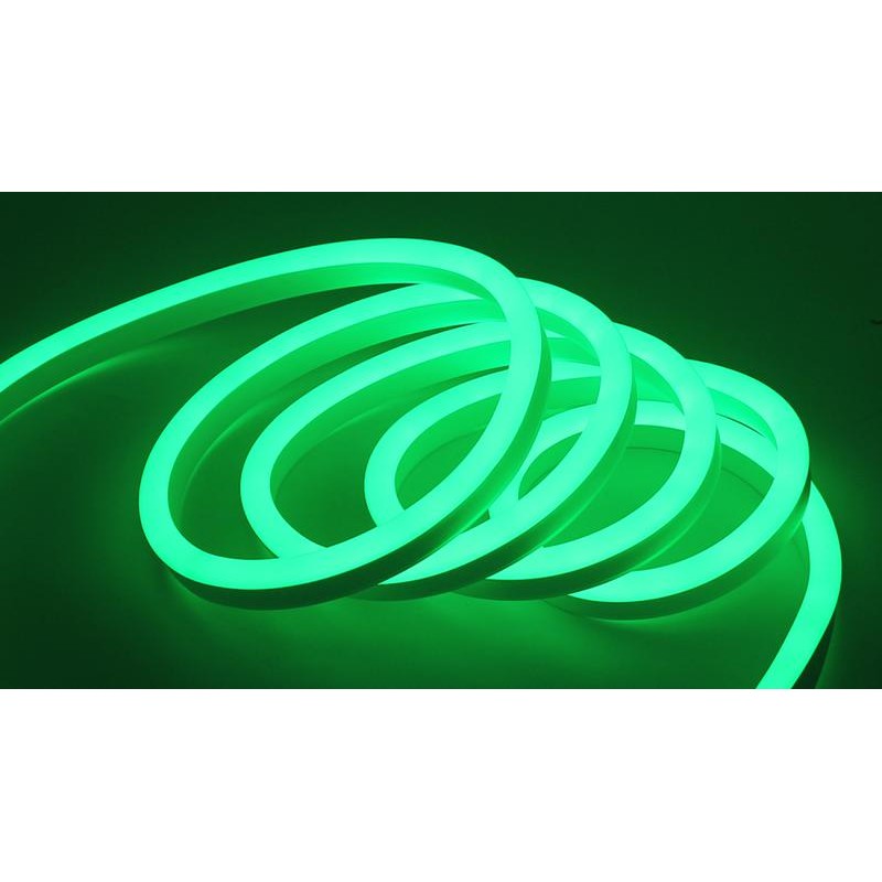 Лента светодиодная неоновая SMD 220В 2835 120 LED/м 6 Вт/м 220В IP65 зел. (уп.50м) SWG Standard 00-00007393