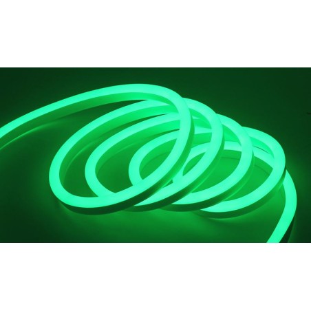Лента светодиодная неоновая SMD 220В 2835 120 LED/м 6 Вт/м 220В IP65 зел. (уп.50м) SWG Standard 00-00007393