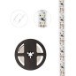 Лента светодиодная SMD2835 бел. 9.6Вт/м 120LED/м 12В IP23 (уп.5м) Lamper 141-395