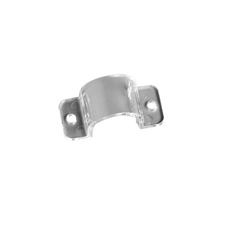 Комплект монтажных клипс для ленты NEON 15x16 DOME/TOP прозр. (уп.20шт) VARTON V4-NS-00.0053.STR-0003