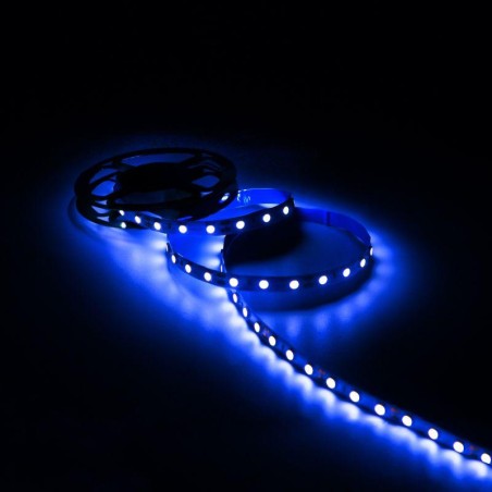 Лента светодиодная Black 2835/60-SMD 4.8Вт/м син. IP20 210лм/м 12В (блист.5м) GAUSS 312000505