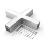 Крестовина SL-LINE-6070 металл Arlight 030143 Крестовина SL-LINE-6070 металл Arlight 030143