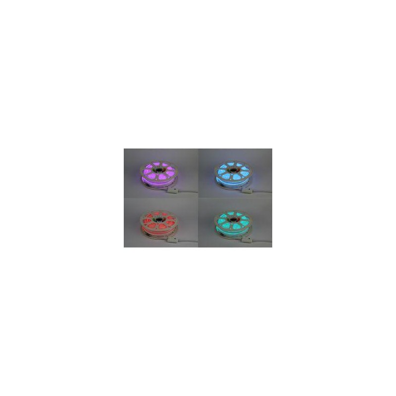Лента светодиодная неоновая N5050 72-IP67-220V-20m-RGB многоцв. (уп.20м) Эра Б0053983