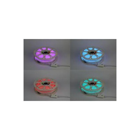 Лента светодиодная неоновая N5050 72-IP67-220V-20m-RGB многоцв. (уп.20м) Эра Б0053983