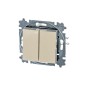 Выключатель 2-кл. СП Levit IP20 сл. кость/бел. ABB 2CHH590545A6017 Выключатель 2-кл. СП Levit IP20 сл. кость/бел. ABB 2CHH590545A6017