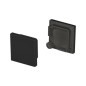 Заглушка SL-KANT-H16 SQUARE BLACK глухая пластик Arlight 037518 Заглушка SL-KANT-H16 SQUARE BLACK глухая пластик Arlight 037518