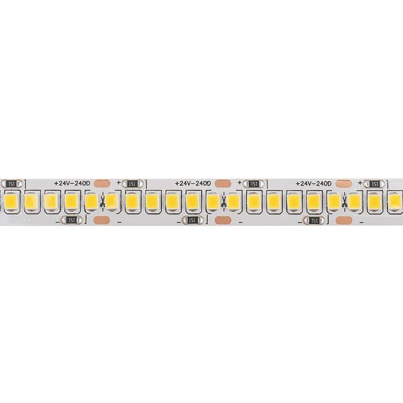 Лента светодиодная 24В 15мм IP23 SMD 2835 240LED/м тепл. бел. 3000К (уп.5м) Lamper 141-622 Лента светодиодная 24В 15мм IP23 SMD 2835 240LED/м тепл. бел. 3000К (уп.5м) Lamper 141-622