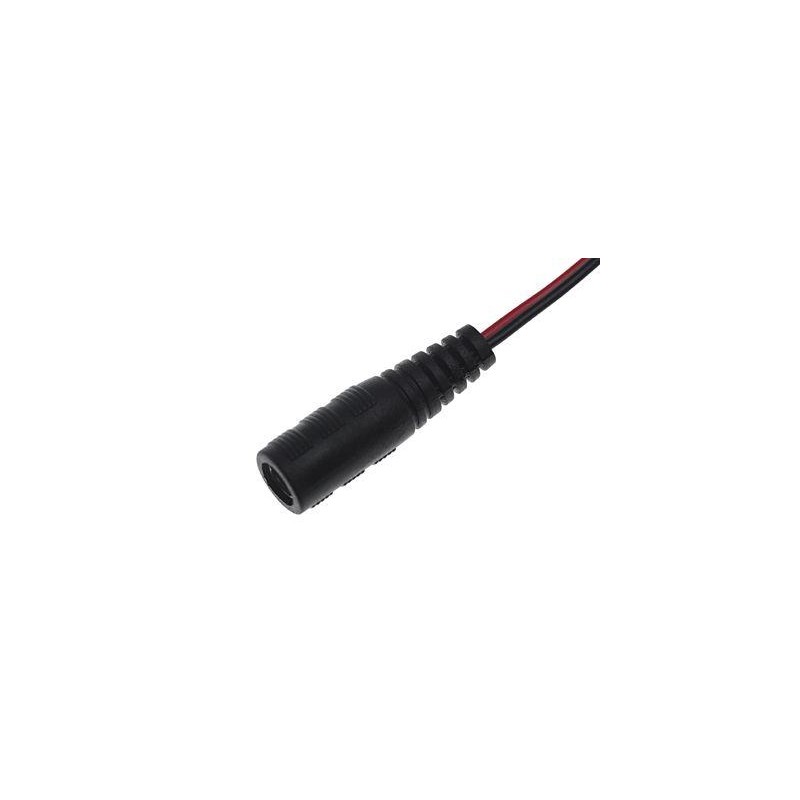 Коннектор питания с джеком для одноцвет. LED лент IP23 10мм Lamper 144-101