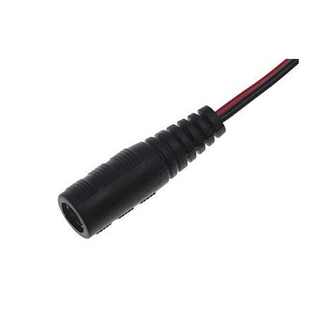Коннектор питания с джеком для одноцвет. LED лент IP23 10мм Lamper 144-101