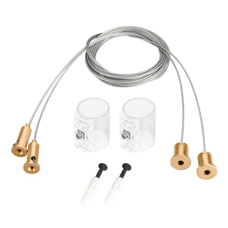 Подвес MOONLIGHT-HR-LIFT-SIDE-VR-D25-0080 Gold металл (комплект) Arlight 048392