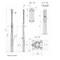 Опора ОГКс-6.0(К200-150-4х20)-ц Пересвет В00005687 Опора ОГКс-6.0(К200-150-4х20)-ц Пересвет В00005687