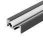 Профиль SL-BEVEL-W21-2000 ANOD BLACK алюминий L2000 Arlight 043688 Профиль SL-BEVEL-W21-2000 ANOD BLACK алюминий L2000 Arlight 043688
