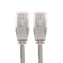 Патч-корд U/UTP CAT 6A (10G) RJ45-RJ45 28AWG LSZH сер. 3м Rexant 02-0380-3