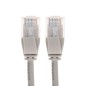 Патч-корд U/UTP CAT 6A (10G) RJ45-RJ45 28AWG LSZH сер. 3м Rexant 02-0380-3