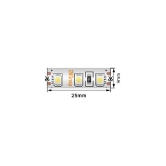 Лента светодиодная стандарт 3528 120LED/м 9.6Вт/м тепл. бел. 24В IP66 со скотчем 3М (уп.5м) SWG Standard 00-00014781