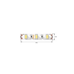 Лента светодиодная стандарт 5630 60LED/м 12Вт/м 12В IP20 со скотчем 3М нейтр. бел. (уп.5м) SWG Standard 00-00009275