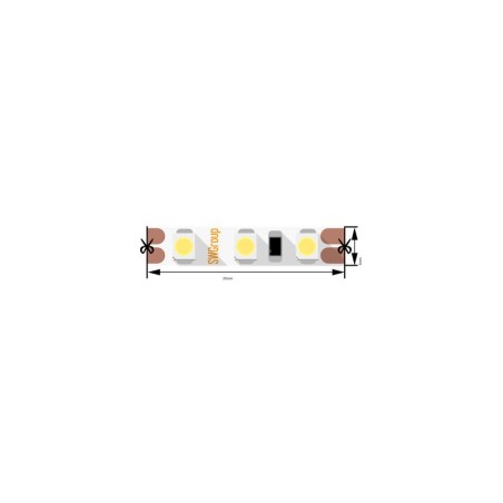 Лента светодиодная стандарт 3528 120LED/м 9.6Вт/м нейтр. бел. 12В IP20 со скотчем 3М (уп.5м) SWG Standard 00-00009702